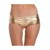 2 Push up Bikini Bottom Brazilian Swimwear Women PU Leather Panties Sexy Briefs Solid Swimsuit Two-Piece Separates Underwear - Цвет: 2