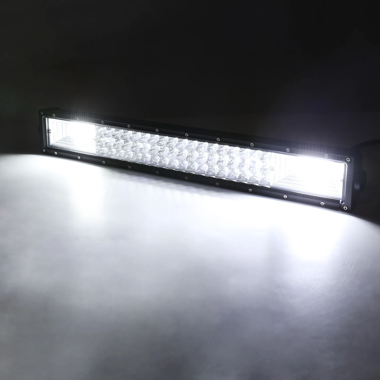 Oslamp 3 ряда 2" 324 Вт светодиодный световой бар прямой комбинированный луч светодиодный рабочий свет для 4x4 грузовика ATV трейлер автомобильная фара дальнего света внедорожника