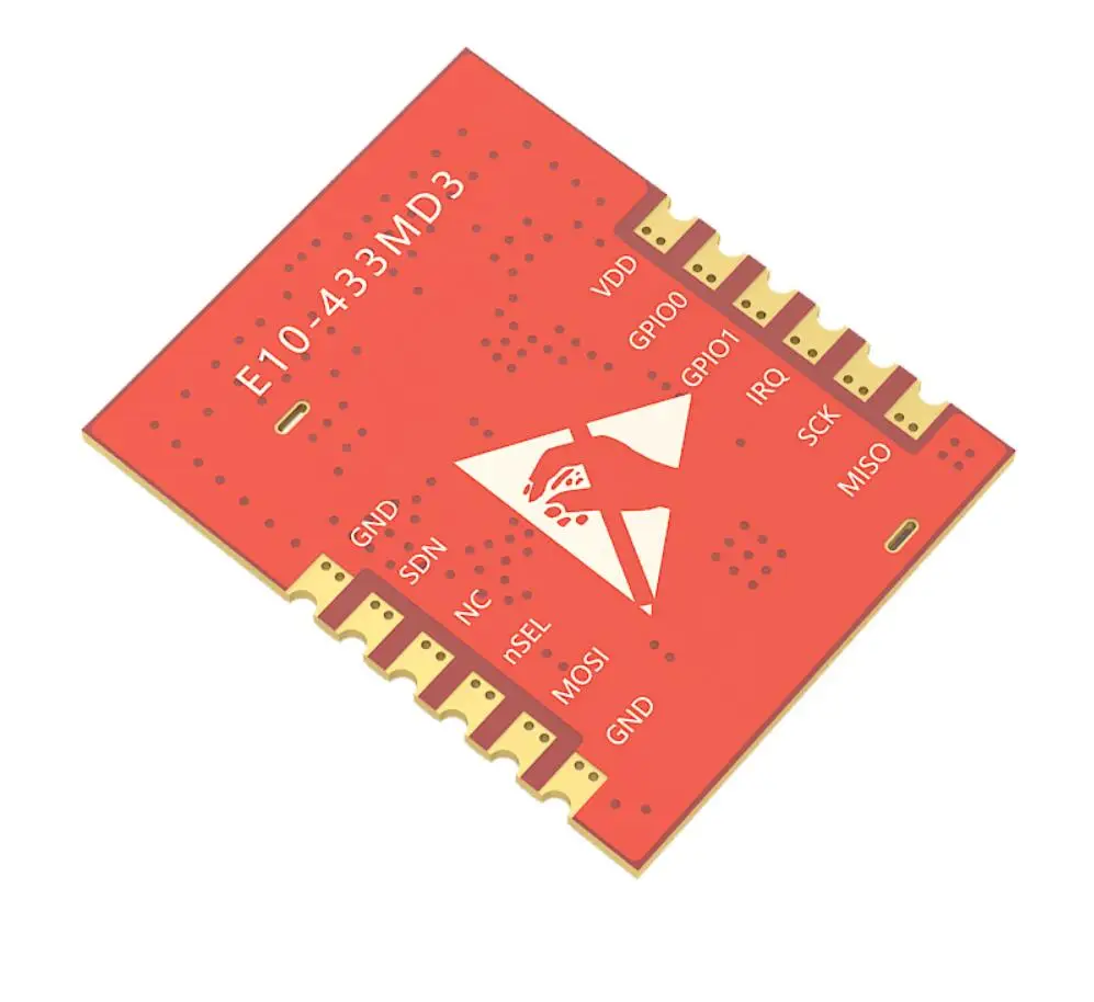 Беспроводной модуль SI4438, интерфейс IPX, малогабаритный Тип патча 433 МГц, SPI, совместим с SI4463