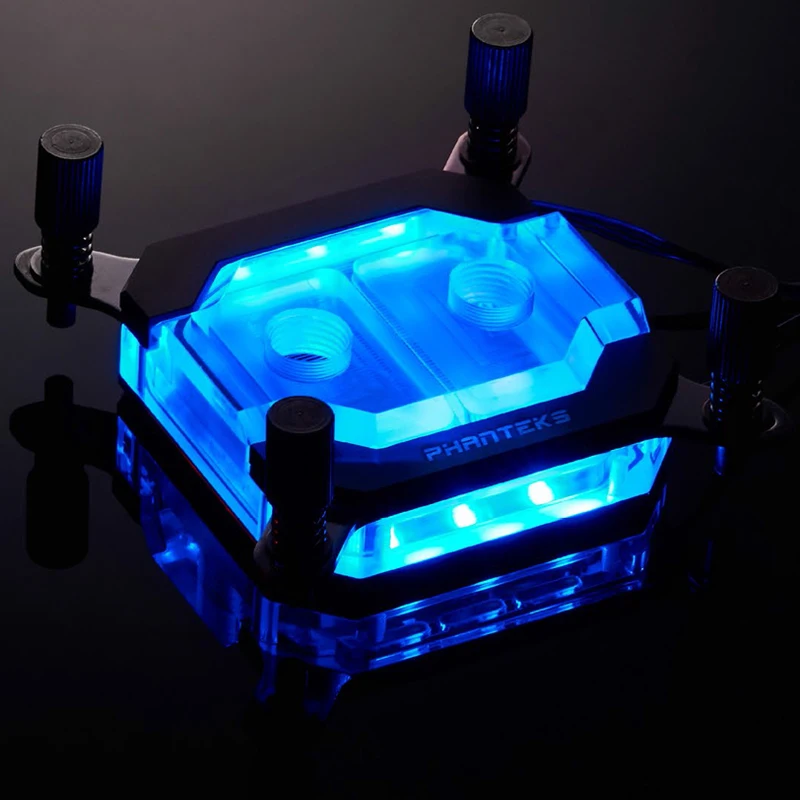 Phanteks INTEL LGA2066/2011/115x компьютерный процессор водяное охлаждение головки(RGB/медный нижний радиатор