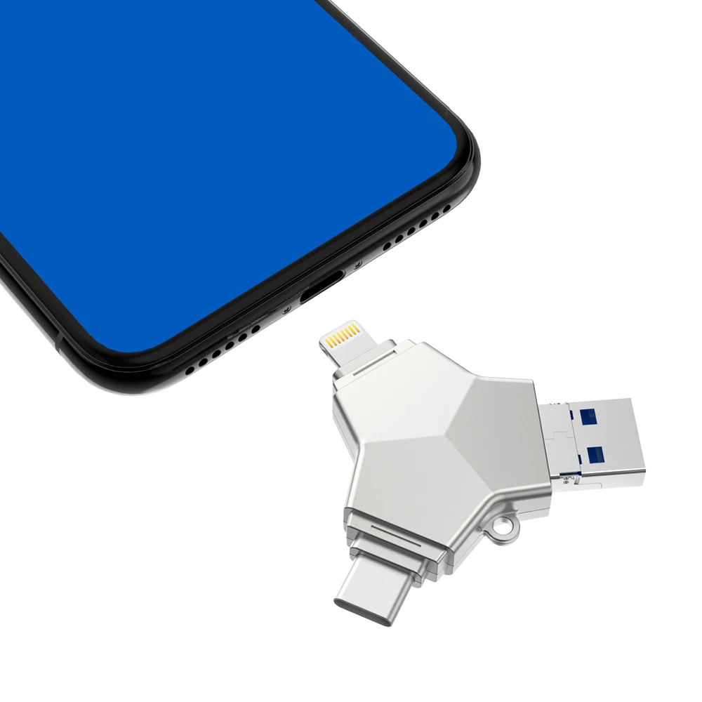 Флешка Ingelon Usb 3 0 32 ГБ 64 128 usb otg c micro Android Y стиль зашифрованный флеш накопитель для