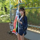 55 см Koi Nobori Carp Wind Socks Koinobori яркий флаг рыбы подвесная стена