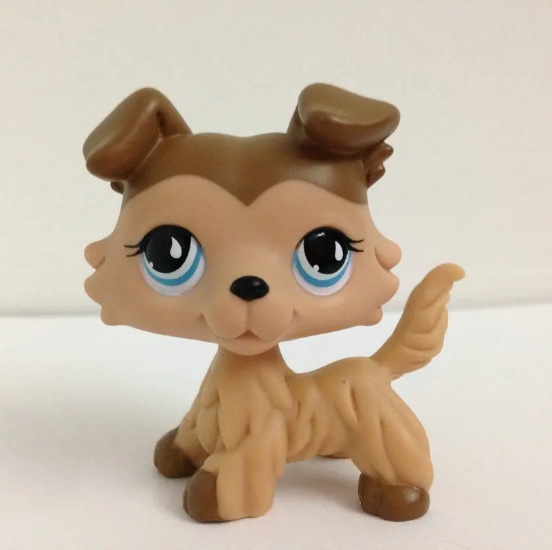 LITTLEST животные Коллекция фигурка девочка собака колли без магнита DWA377 | Игрушки и