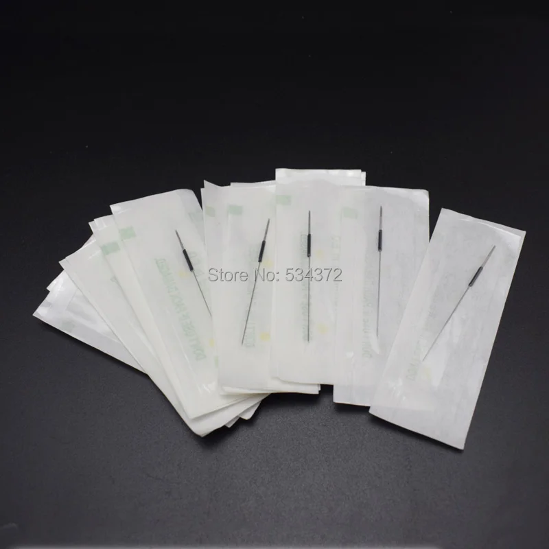 3R X100PC/коробка Перманентный макияж бровей ручка машины иглы
