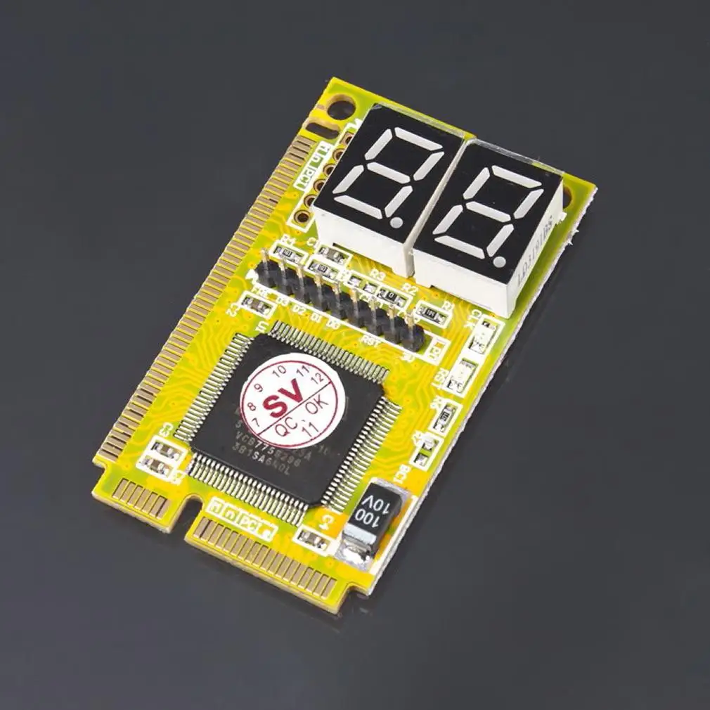 Мини тестер PCI E LPC PC для ноутбука гексадицима высокая устойчивость пластик/металл
