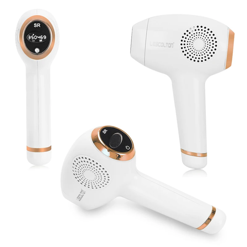 Эпилятор Lescolton IPL, постоянное лазерное удаление волос с ЖК-дисплеем, 350000 импульсов, лазерный триммер для бикини, фотоэпилятор