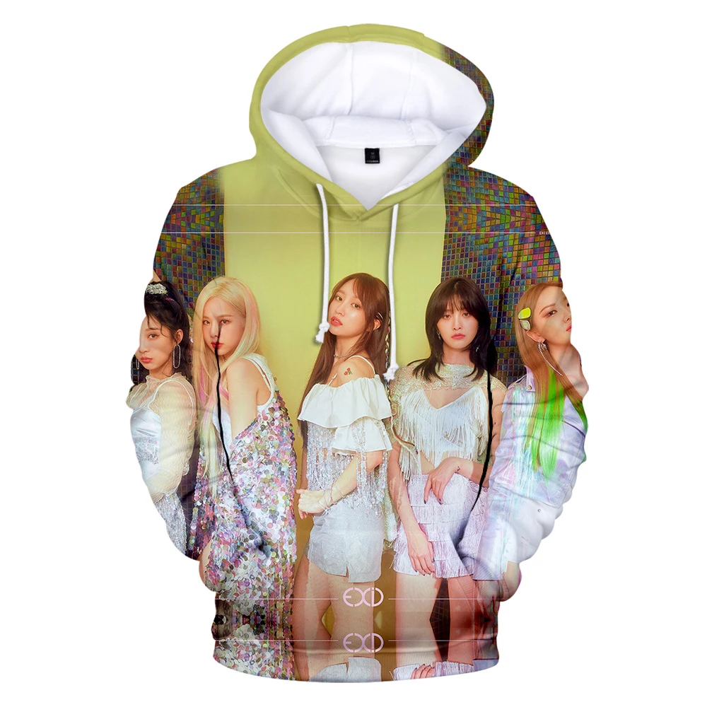 Корея группа EXID ildo 3D толстовки для мужчин/женщин мода весна осень Высокое