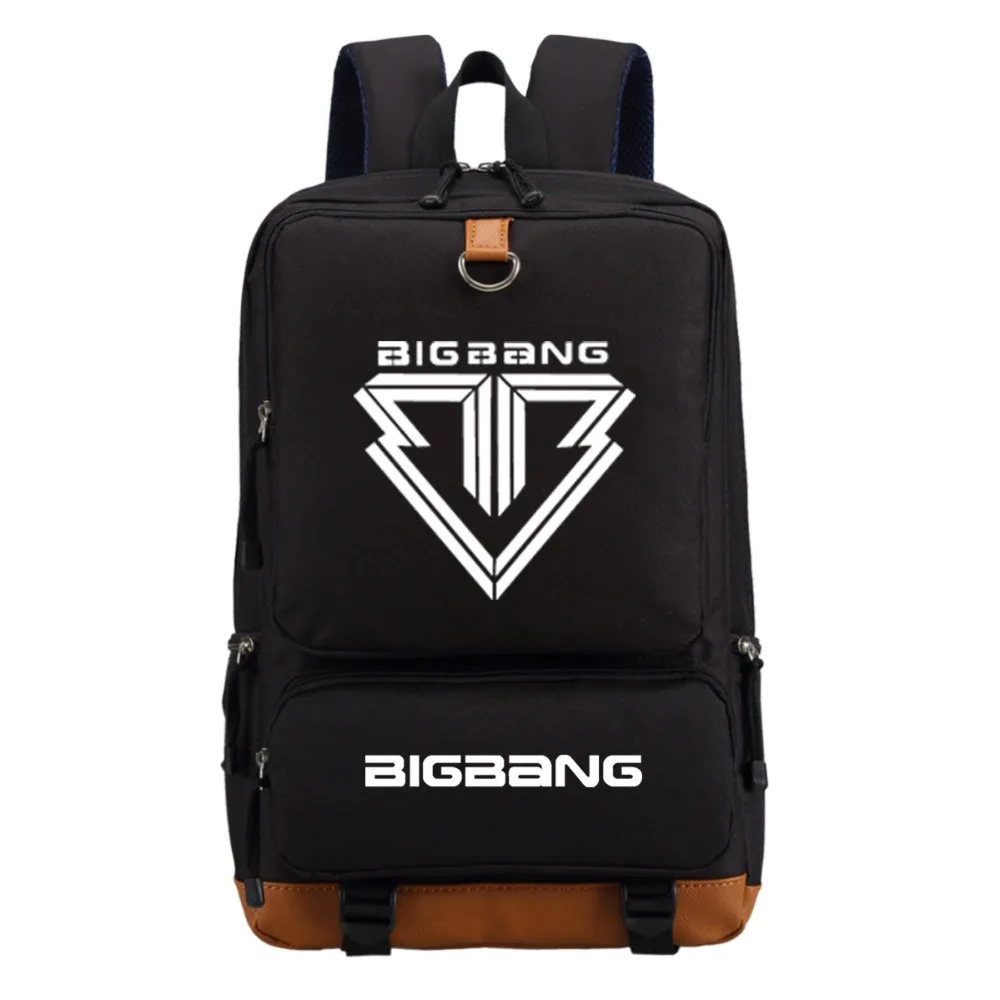 WISHOT BIGBANG G Dragon GD Топ рюкзак через плечо дорожная школьная сумка для подростков