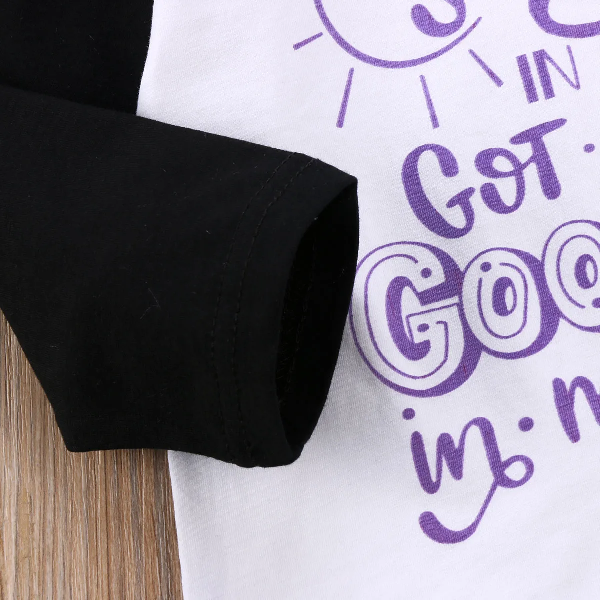 Детская футболка с длинным рукавом и принтом | одежда обувь