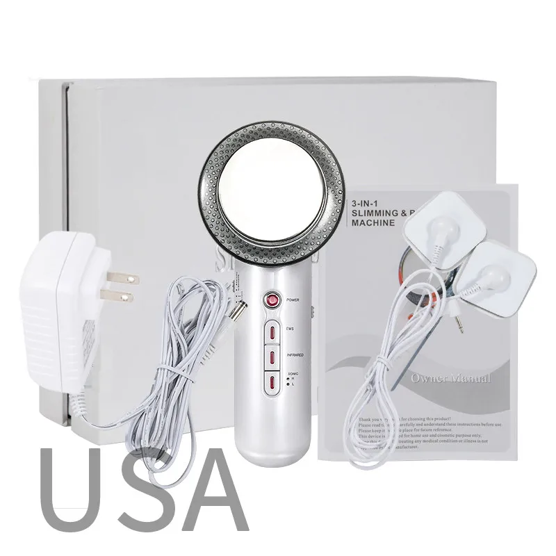 

3 in 1 Galvanic Ultrasound Cavitation EMS Slimming machine/Shaping Body Care face lift device/ Tightening Beauty Device