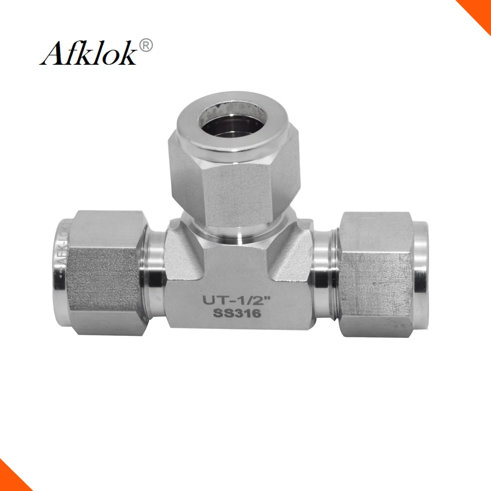 3 способ 316 нержавеющая сталь 1/1" 1/8" 1/" 3/8" труба OD равное соединение тройник фитинги