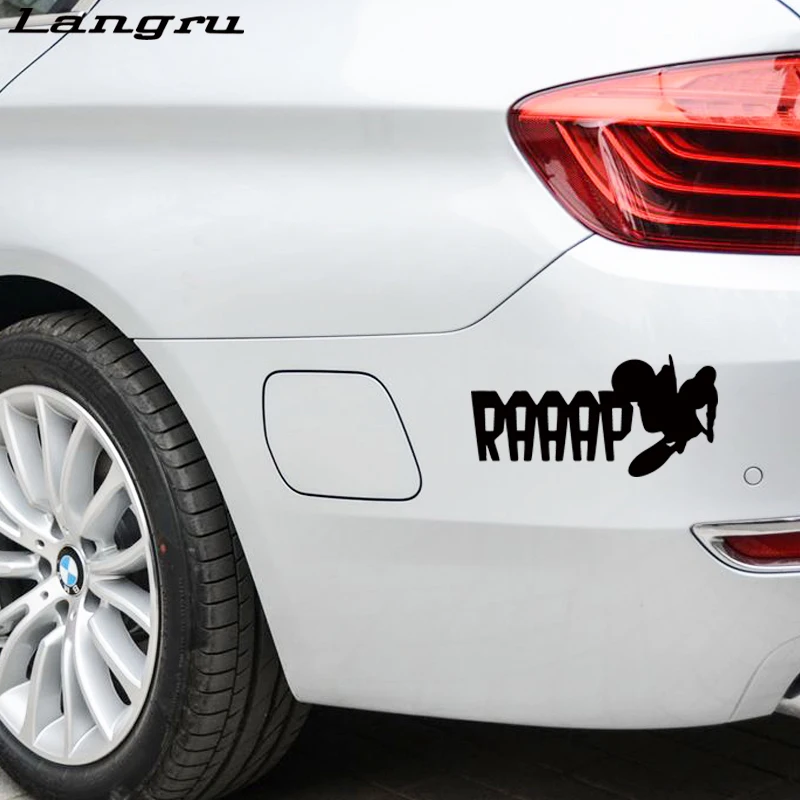 Langru горячая Распродажа индивидуальная виниловая наклейка на Байк Braaap