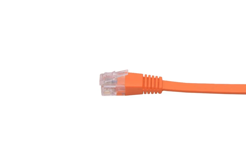 Прямая поставка плоский кабель Ethernet CAT5E длиной 1 5 мм из чистой меди RJ45 м |