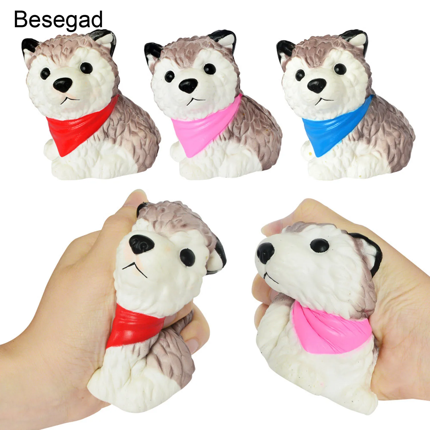 Besegad Jumbo мягкий милый кавайный мультфильм собака медленно поднимается для детей