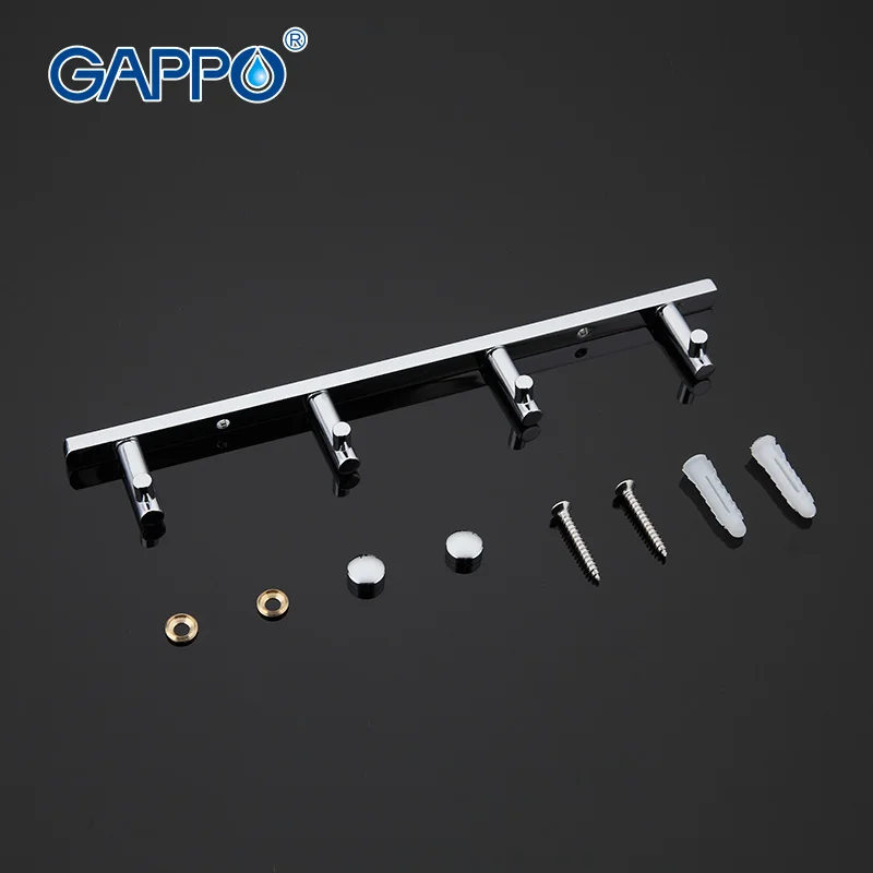 GAPPO 1 комплект высокое качество 4 крючка для одежды крючки настенное крепление