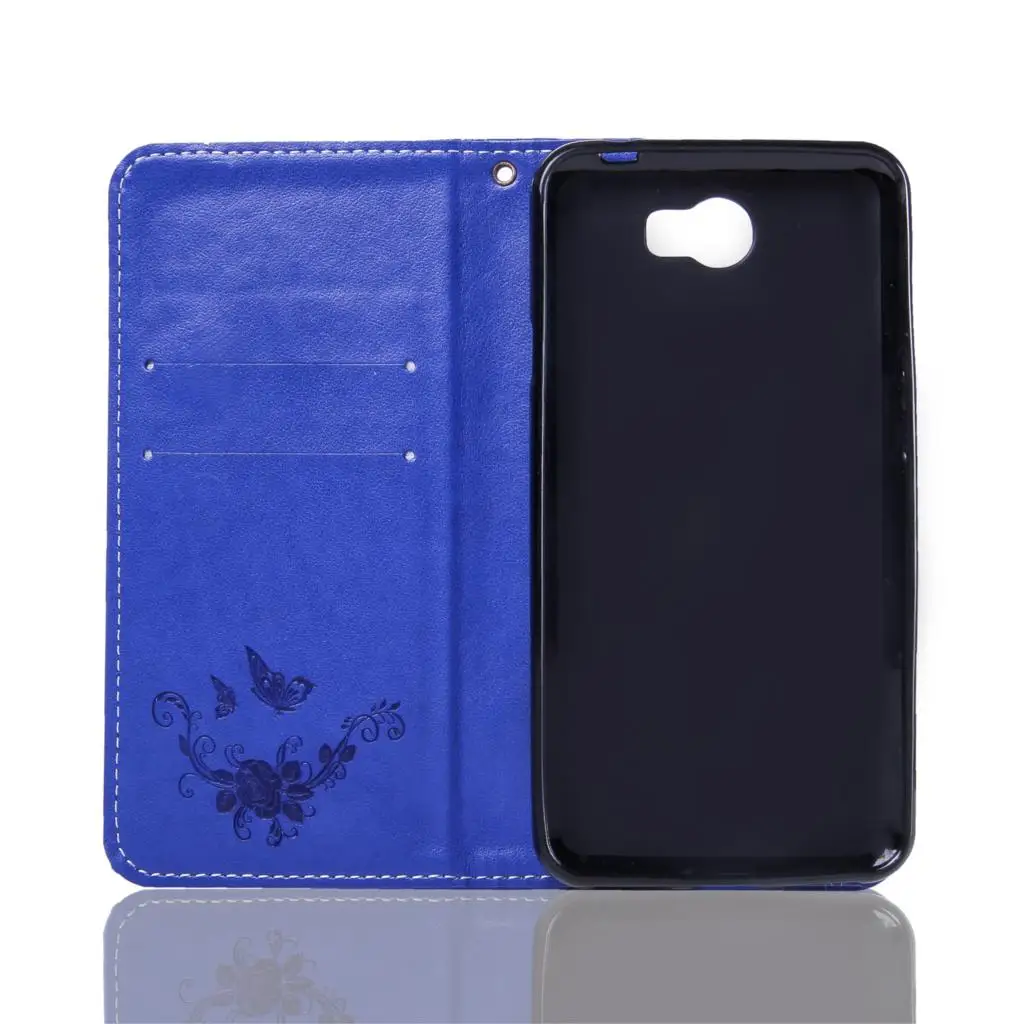 Роскошный футляр для телефона Funda для huawei Y5 2/huawei Y5 II Lte откидная крышка кошелек Кожаные сумки кожа для huawei Y5II чехол s чехол сумка