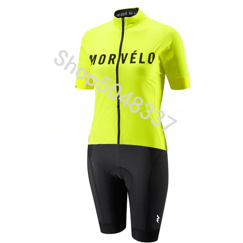 2019 Pro команда женщин Morvelo триатлон короткий сиамский боди Skinsuit Джерси гоночный