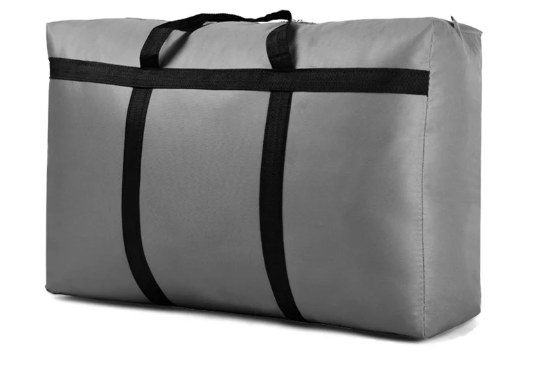 Dark Grey 105L-180L Высокая вместительность холщовый шкаф Органайзер 5 цветов одеяло для хранения одежды органайзер для багажа шкаф Органайзер прикроватный - Цвет: Dark Grey