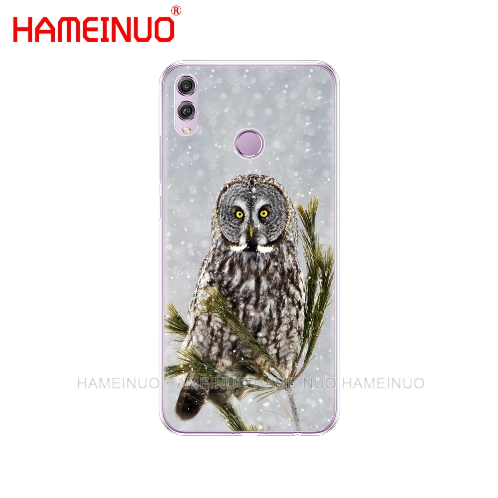 Чехол для телефона HAMEINUO с милой совой на Рождество зиму и новый год Huawei NOVA 3 3i mate 20