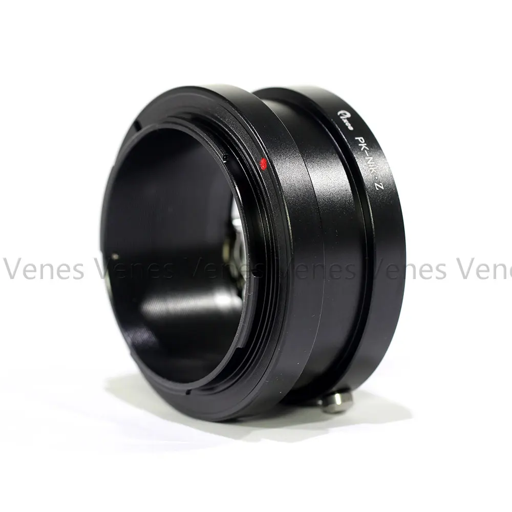Venes PK-Nik Z переходное кольцо для крепления объектива Pentax K подходит камеры Nikon Z6 Z7 |