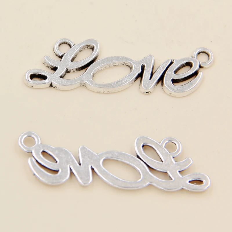 

2019 Promotion Top Fashion Trendy Zinc Alloy Metal Floating Wholesale 35pcs Tibetan Alphabet Charms Pendants 33x10mm