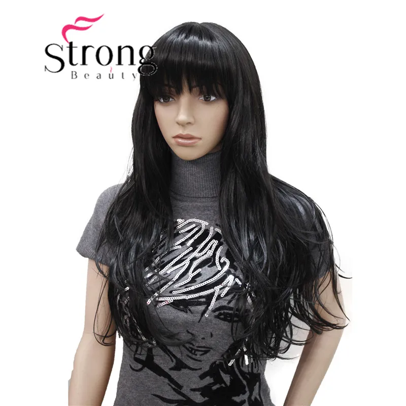 StrongBeauty 2" синтетический парик длинные термостойкие большие волнистые волосы для женщин косплей парик светло-коричневый с выделенным