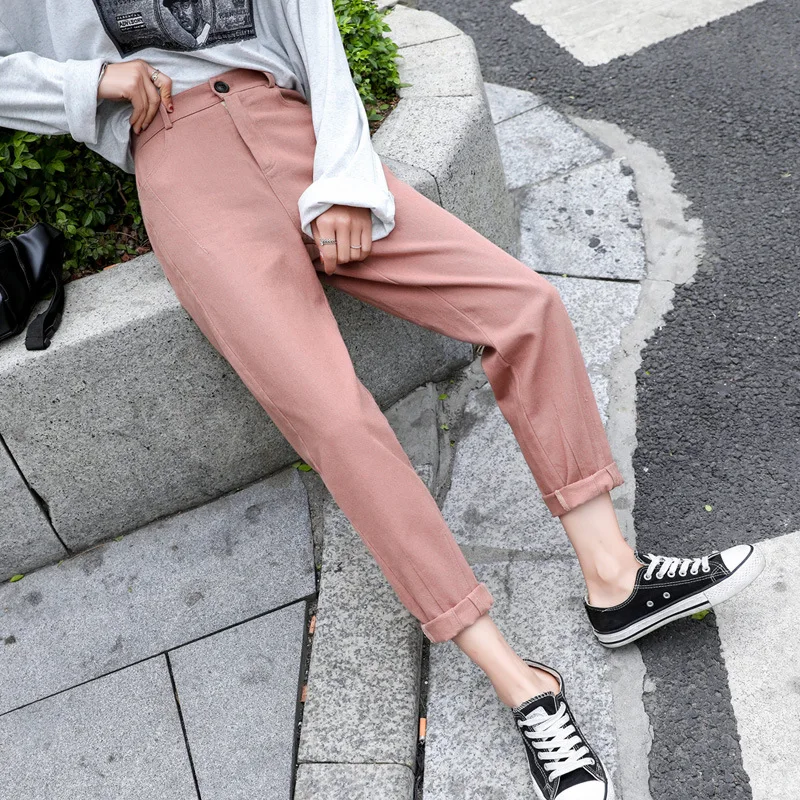 Комбинезоны хип-хоп свободные тонкие красивые брюки 2020 Большие размеры