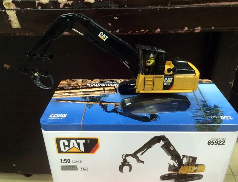 Новая упаковка-Cat 568LL конфигурация дровяного погрузчика 1/50 литый под давлением