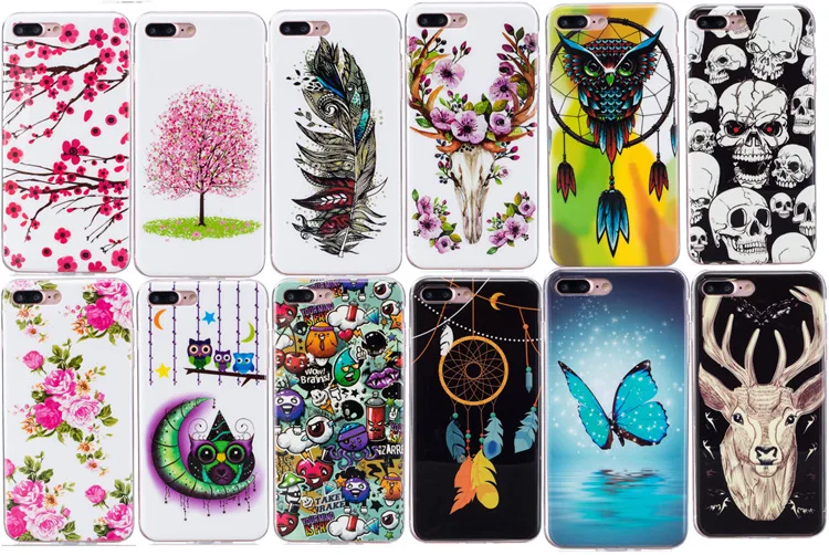 Luminous Glass Phone Case For iPhone 6s 7 8plus Back Cover for X XS MAX LED Huawei P8 P9lite SamsungS7 |