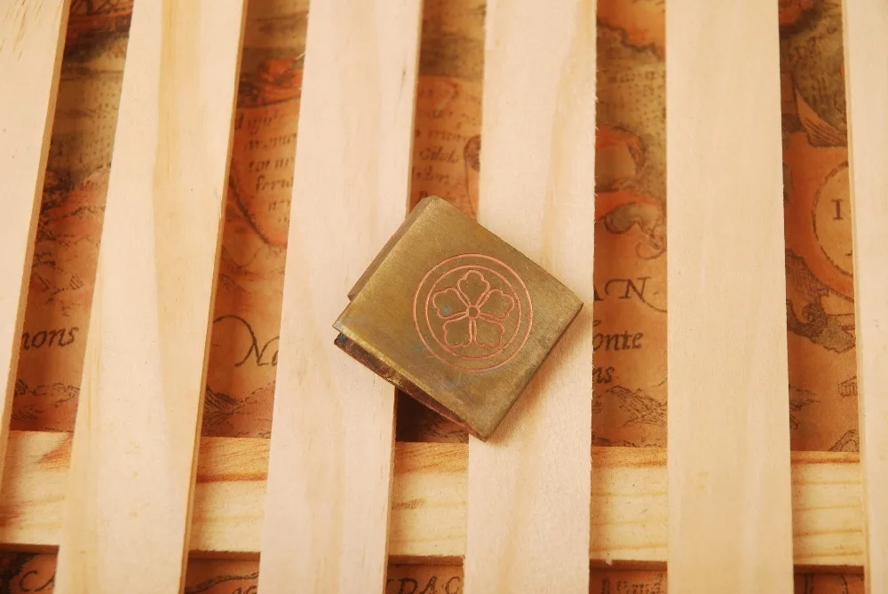 Тонкий и Простой меч латунный ошейник Habaki с лезвием для японского самурайского