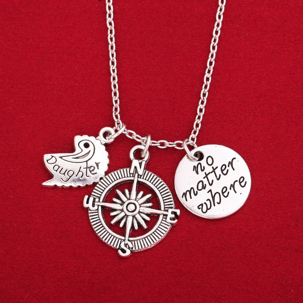 Двойное ожерелье для матери и дочери независимо от того где товар 2 половины