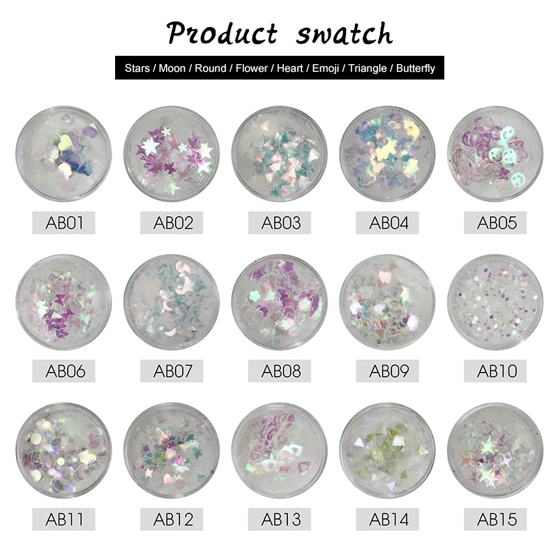 Украшение для ногтей Zation голографический градиентный Блестящий Порошок Для