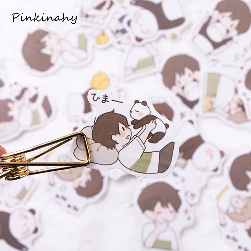 Милый дневник мультфильм панда бумага для журнала стационарный японский