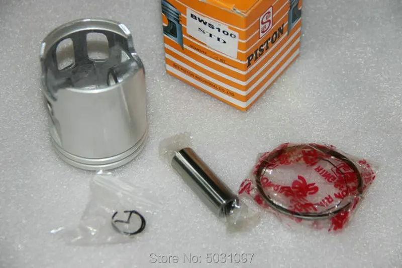 

Motorcycle BWS100 Standard Piston & Ring Set Kit For Yamaha 100cc 2 Stroke Scooter BWS 100 Standard Cylinder Used