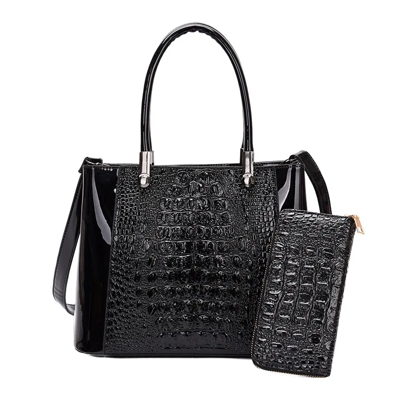 Женская сумочка из кожи аллигатора брендовая роскошная кожаная женская сумка на