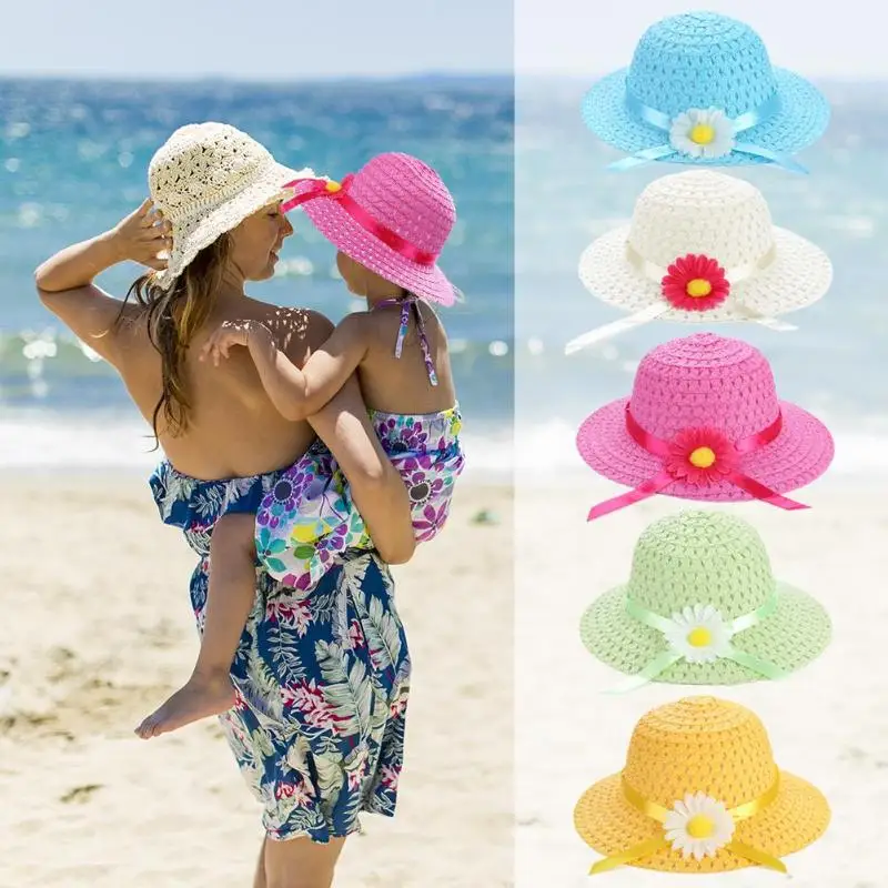 2 шт./компл. летняя Солнцезащитная шляпа для девочек с сумкой тоут Детская уличная