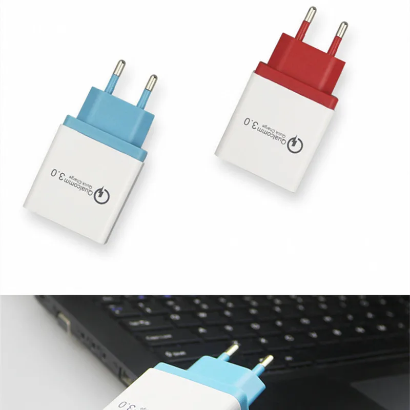 Устройство зарядное сетевое с 3 USB портами и поддержкой быстрой зарядки 0|Зарядные