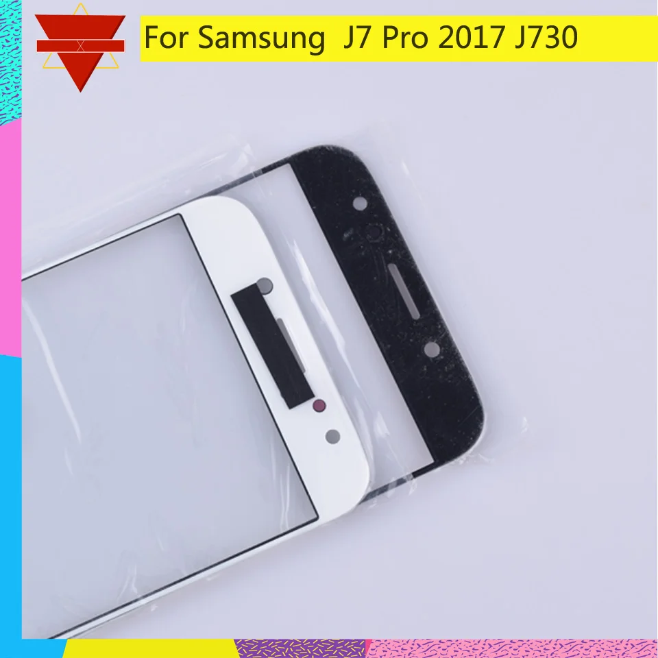 10 шт./лот для samsung Galaxy J7 Pro 2017 J730 J730F SM J730G/DS сенсорный экран передняя стеклянная