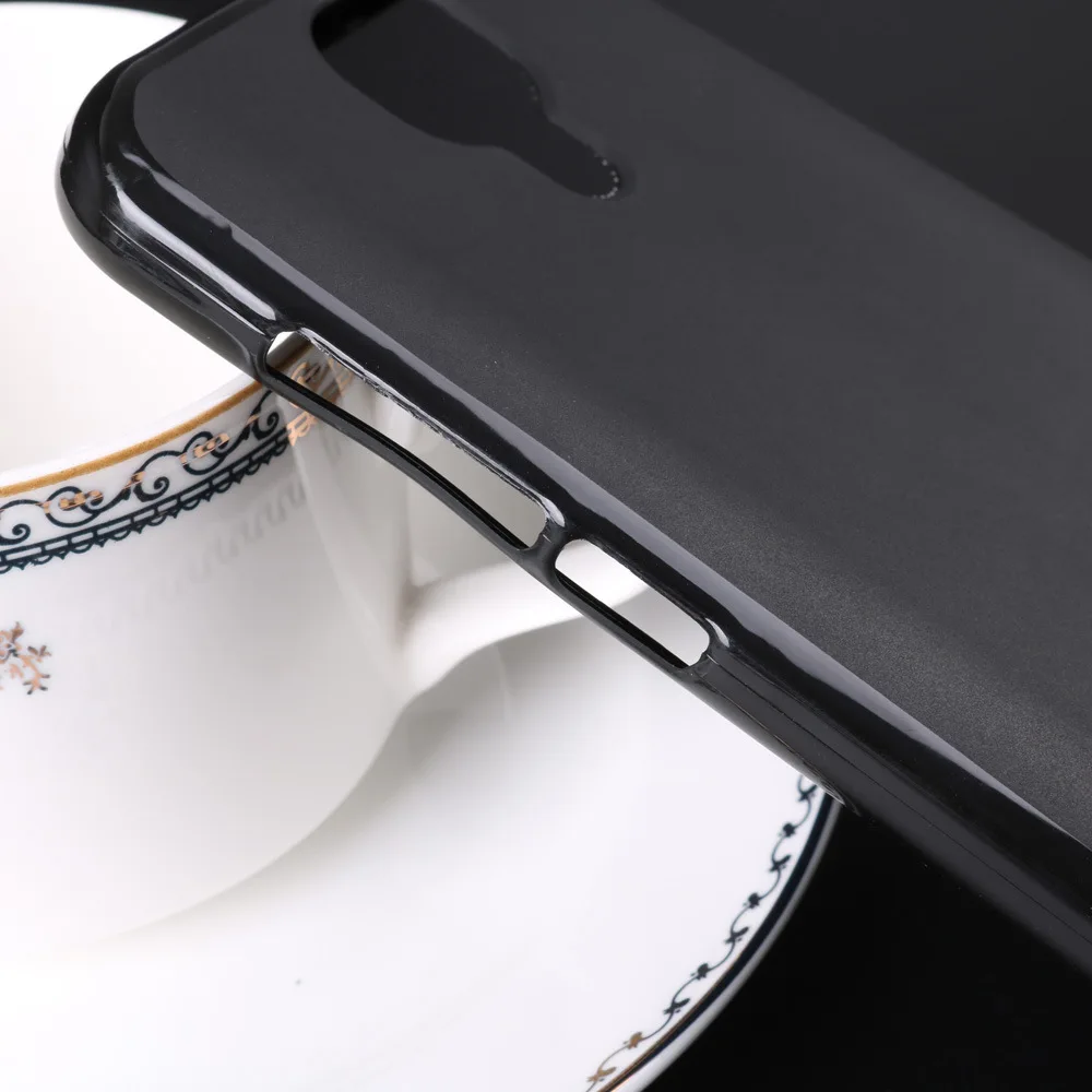 Цветной чехол накладка из мягкого ТПУ Для DOOGEE X9 Pro 5 in X9Pro ультратонкий прозрачный