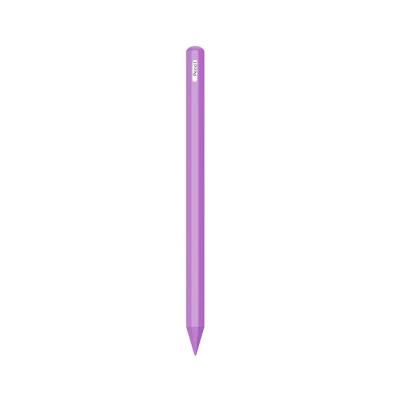 1 шт. силиконовый чехол для Apple Pencil 2 го поколения защитный рукав iPencil ручка держатель iPad Pro 11 12 9 дюймов|Стилусы