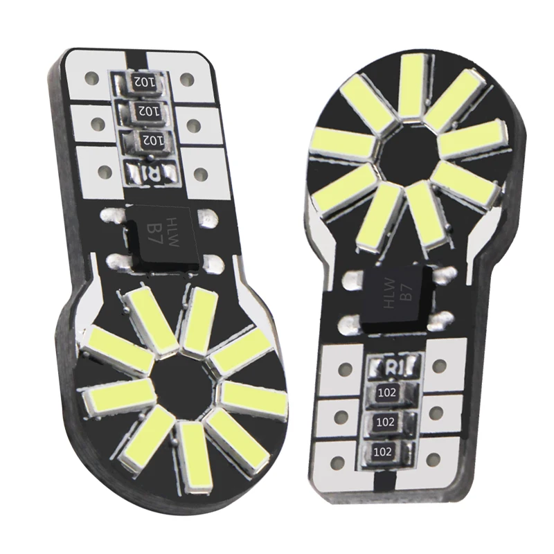 1X t10 w5w canbus автомобисветильник 194 501 led 26 4014 инструмент SMD light s лампочка