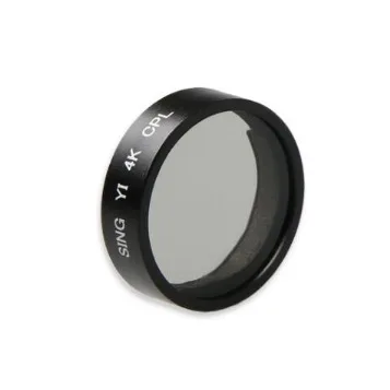 CPL Teckam защелкивающаяся Защита объектива CPL УФ-фильтр для xiaomi yi 2 xiaomi yi 4K Plus yi аксессуары для экшн-камеры - Цвет: CPL