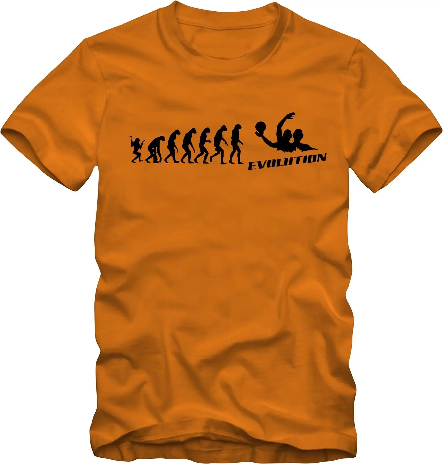 Camiseta de moda para hombre, camisa de Wasserball, evolución, Waterpolo, verschiediebaby, novedad...