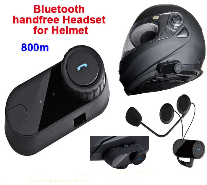 Водонепроницаемый полнодуплексный мотоциклетный шлем 800 м bluetooth гарнитура с