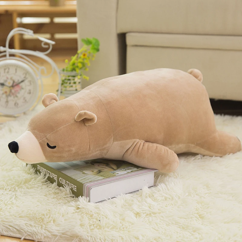 50 cmkids мягкая игрушка в виде животных кукла подушка супер мягкая плюшевый полярный медведь пелюши игрушка-подушка для животных детский подарок на день рождения Рождество