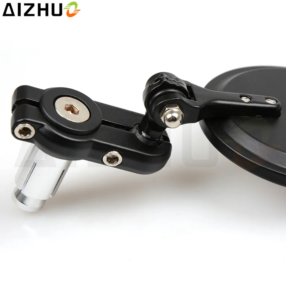 Универсальный 7/8 дюймов на руль мотоцикла или конец Зеркало заднего вида с ЧПУ