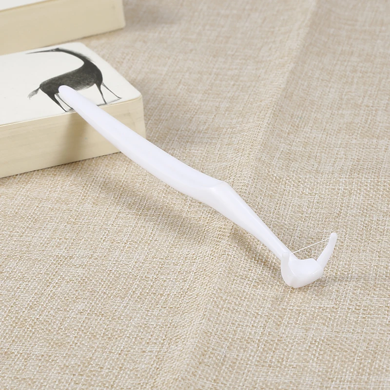 1 комплект белая нить палочки для чистки зубов гигиена полости рта уход за зубами