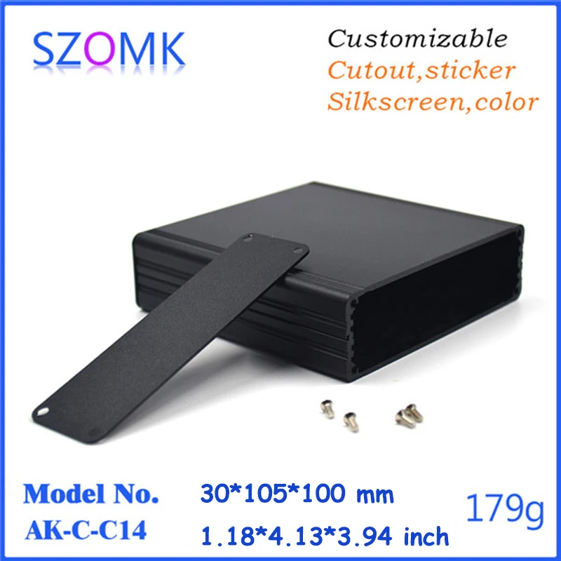 1 шт. 30*105*100 мм горячая Распродажа алюминиевый корпус распределительная коробка diy