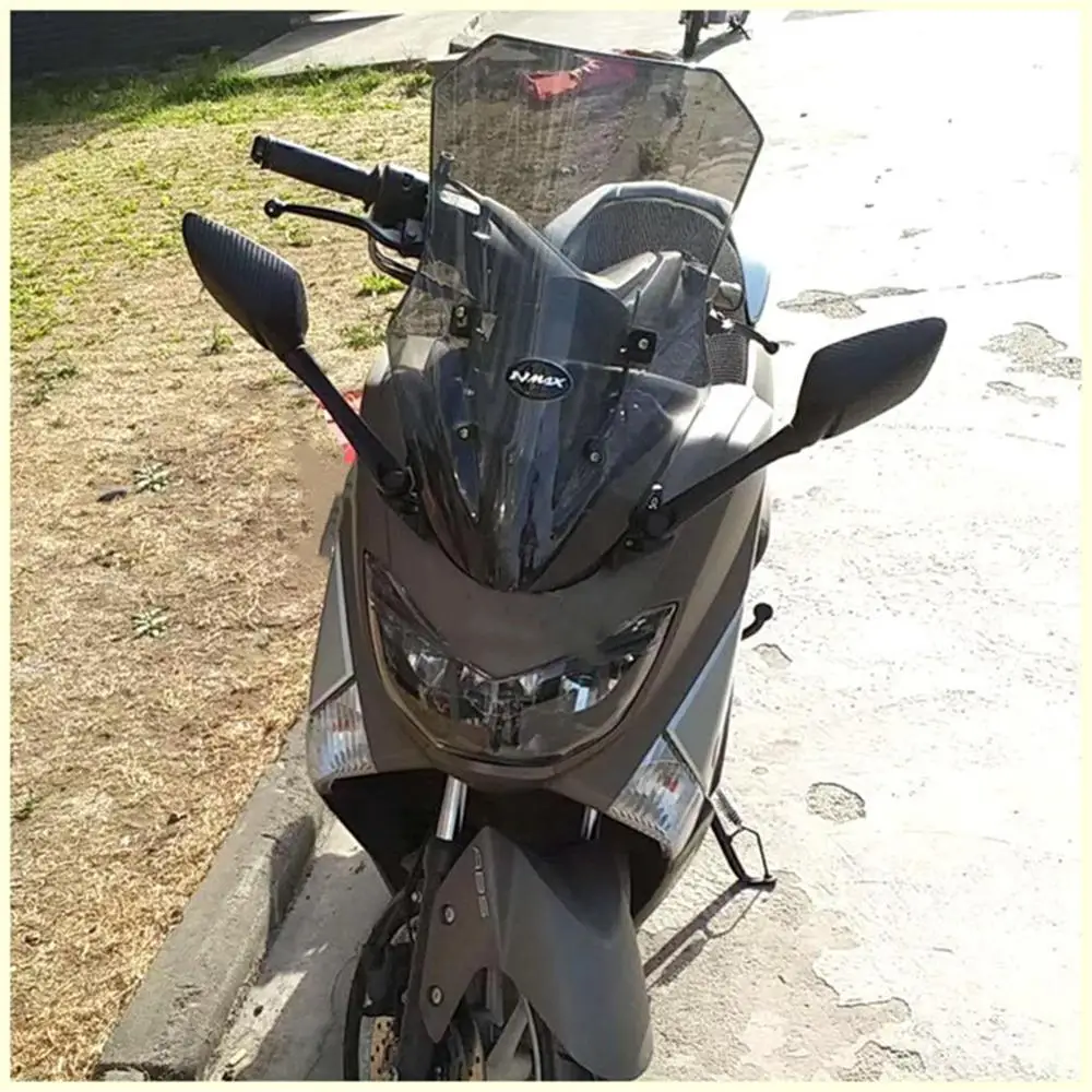 Модифицированный лобовое стекло мотоцикла ScooterWind экран Обтекатели ветра для Yamaha NMAX155 NMAX 155 - Цвет: As shown