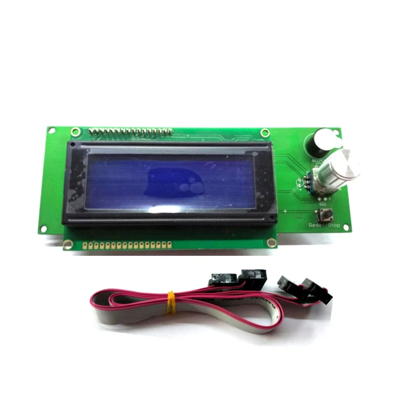 Запчасти для 3D принтера i3 ramps 1 4 plus LCD 2004 контроллер ЖК дисплей|Детали и аксессуары